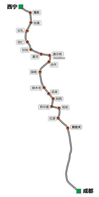 西宁至成都铁路建设最新进展报告速递